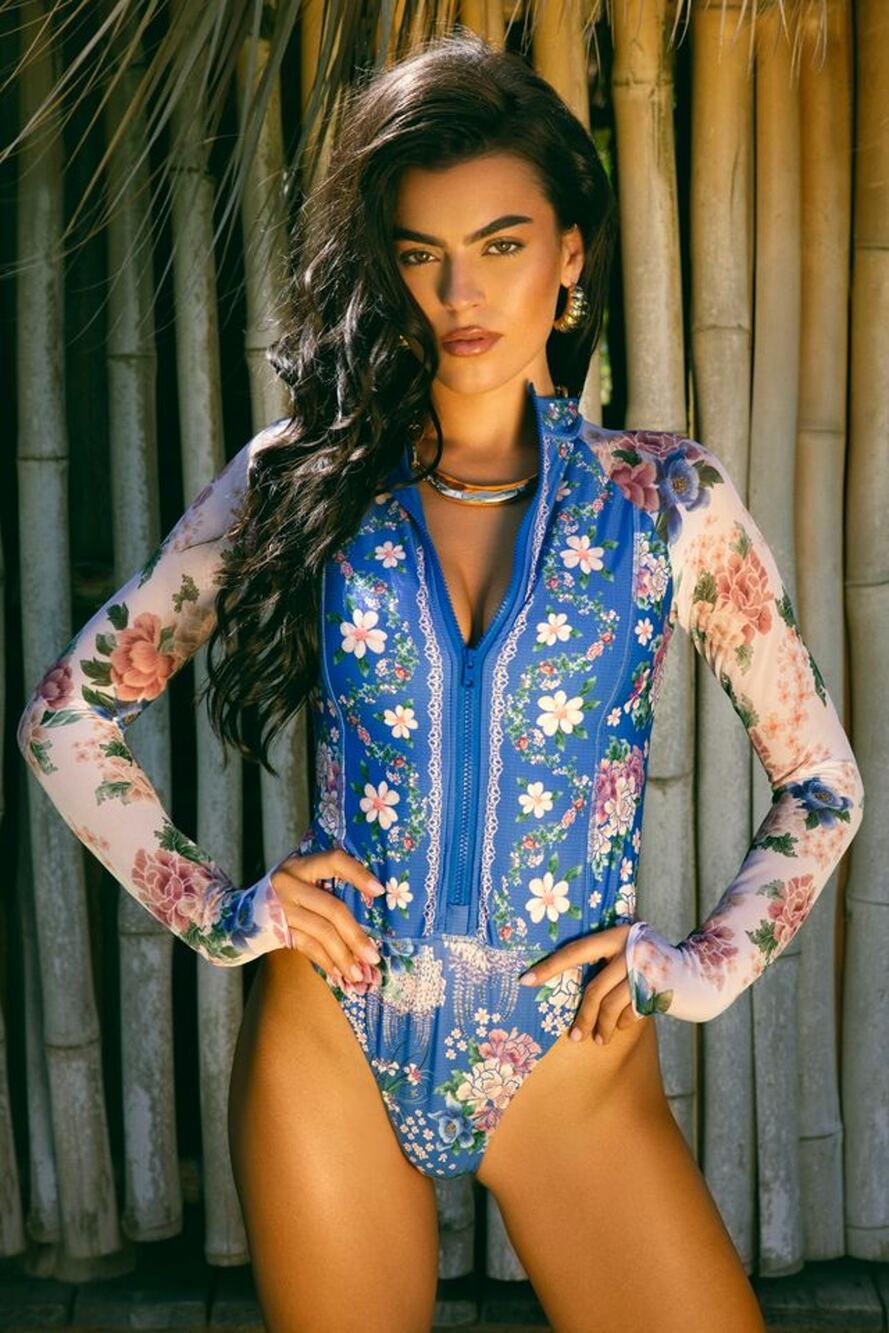 Agua Bendita Ivy Nader Monti One Piece Swimsuit NWT SIZE M